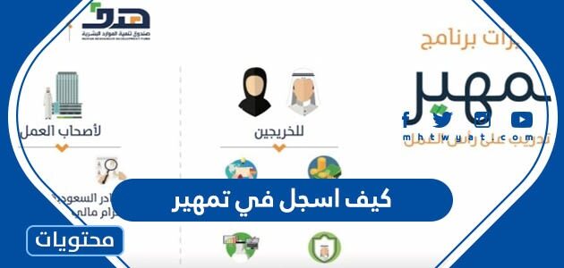 كيف اسجل في تمهير 1445