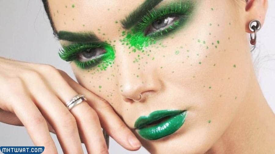 مكياج اليوم الوطني السعودي 92 مميز