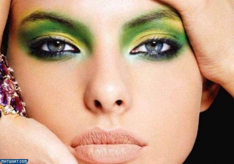 مكياج اليوم الوطني السعودي 92 مميز