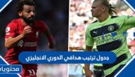 جدول ترتيب هدافي الدوري الانجليزي 2022 – 2023