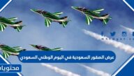 عرض الصقور السعودية في اليوم الوطني السعودي 93