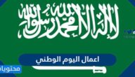اعمال اليوم الوطني 95 في السعودية 1447 جديدة وبالصور