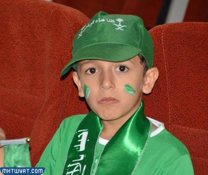 رسومات على الوجه لليوم الوطني السعودي 92 اولاد
