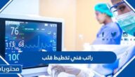 كم راتب فني تخطيط قلب في السعودية