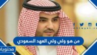 من هو ولي ولي العهد السعودي