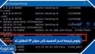 يقوم بترجمة اسم المضيف إلى عنوان IP المقابل له