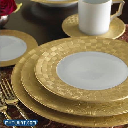 صور صحون تقديم حلا فاخرة ومميزة