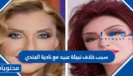 سبب خلاف نبيلة عبيد مع نادية الجندي