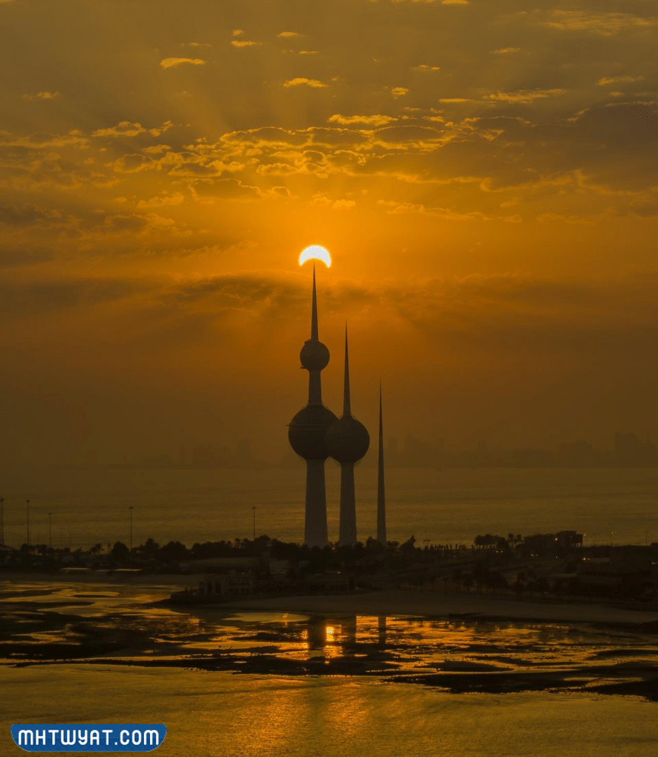 صور كسوف الشمس في الكويت