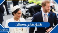 طلاق هاري وميغان ، ما هي الحقيقة الكاملة