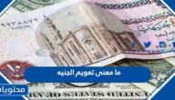 ما معنى تعويم الجنيه