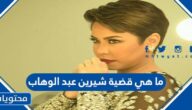ما هي قضية شيرين عبد الوهاب