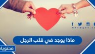 ماذا يوجد في قلب الرجل