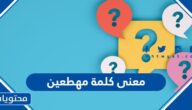 معنى كلمة مهطعين