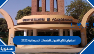 خطوات استخراج نتيجة القبول للجامعات السودانية 2022-2023 برقم الاستمارة