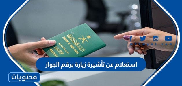 استعلام عن تأشيرة زيارة برقم الجواز 1445 في السعودية