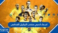 اسماء لاعبي منتخب البرازيل القدامى في كاس العالم