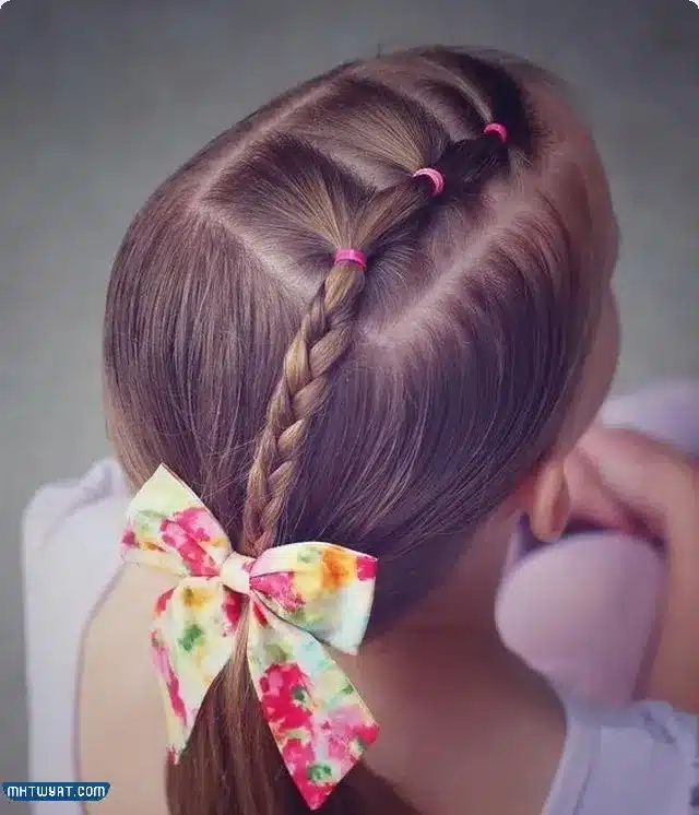 تسريحات شعر قصير للاطفال بالخطوات