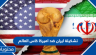 تشكيلة ايران ضد اميركا كاس العالم 2022