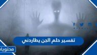 تفسير حلم الجن يطاردني للعزباء والمتزوجة والحامل