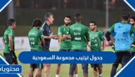 جدول ترتيب مجموعة السعودية في كاس العالم 2022