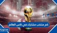 كم منتخب مشارك في كاس العالم