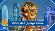 ما هي تكلفة مونديال قطر 2022 كاملة