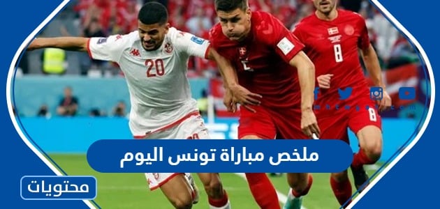 ملخص مباراه تونس والدنمارك اليوم كاس العالم 2022