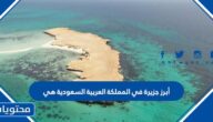 أبرز جزيرة في المملكة العربية السعودية هي