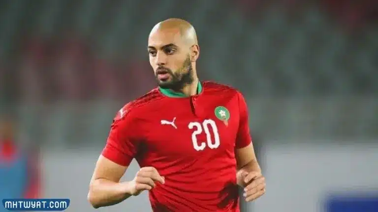 سفيان أمرابط لاعب المنتخب المغربي السيرة الذاتية