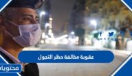 تفاصيل عقوبة مخالفة حظر التجول لمن لم يدفعها الى الان 1444