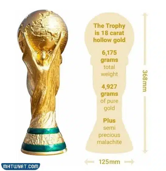 كم تبلغ قيمة كأس العالم