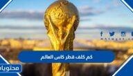 كم كلف قطر كاس العالم 2022 وكم ارباحها