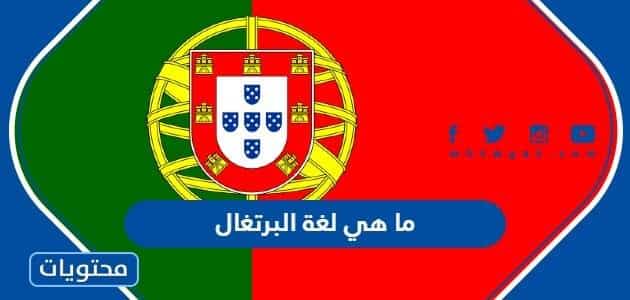 ما هي لغة البرتغال الرسمية
