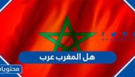 هل المغرب عرب