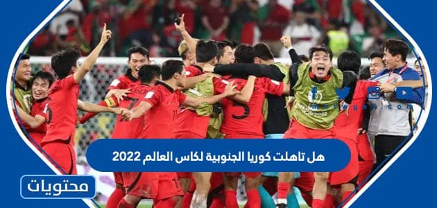 هل تاهلت كوريا الجنوبية لكاس العالم 2022