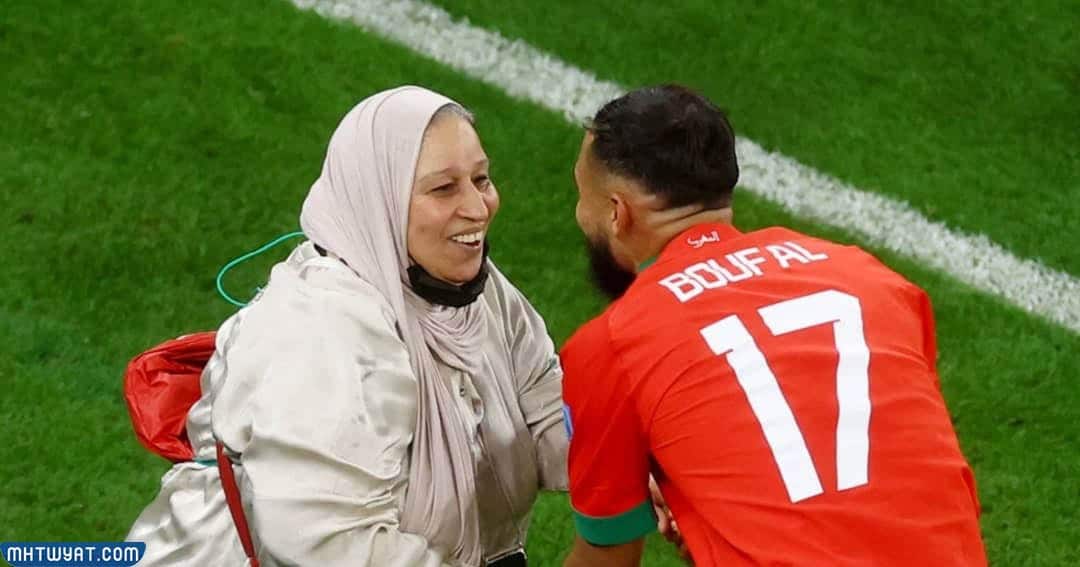 والدة اللاعب المغربي سفيان بوفال