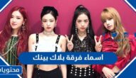 ما هي اسماء فرقة بلاك بينك 2025 بالصور