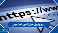 بروتوكول نقل النص التشعبي