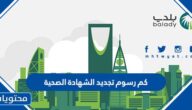 كم رسوم تجديد الشهادة الصحية في السعودية 1447