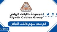 كم سعر سهم كابلات الرياض 1444