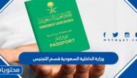 رابط وزارة الداخلية السعودية قسم التجنيس 1445 وطرق التواصل