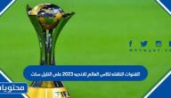القنوات الناقله لكاس العالم للانديه 2023 على النايل سات