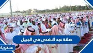 موعد وقت صلاة عيد الاضحى 2025 في الجبيل 1446