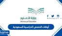 أوقات الحصص الدراسية السعودية 1448 بعد التعديل