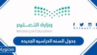 جدول السنه الدراسيه الجديده 1446 في السعودية
