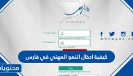 كيفية ادخال النمو المهني في فارس .. ضوابط الأنشطة المطلوبة في نظام النمو المهني