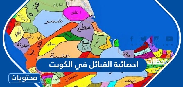 احصائية القبائل في الكويت 2024