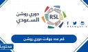 كم عدد جولات دوري روشن 2025