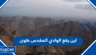 اين يقع الوادي المقدس طوى